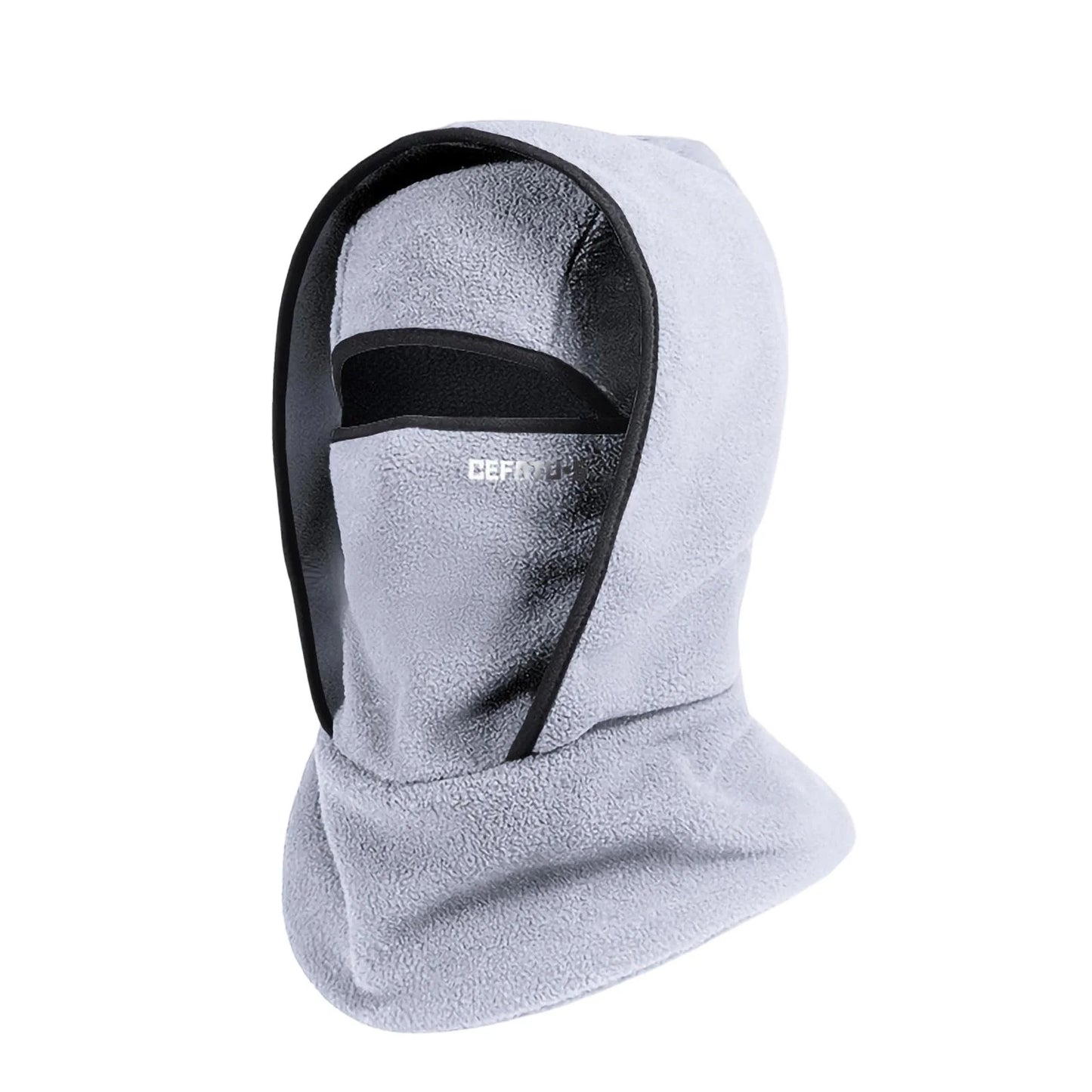 Winter Balaclava Face Mask - Cold Weather Windproof Fleece Lined Neck Gaiter, Multi-Functio Beanie Hat for Outdoor Activities Gray